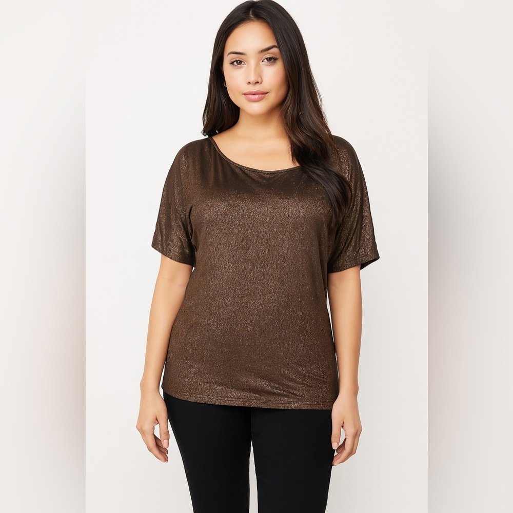 Michael Stars Short Sleeve Top, One Size